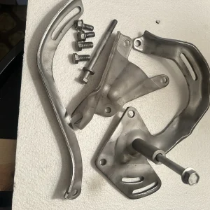 1970-1976 CADILLAC 472 500 ALTERNATOR AND AIR SMOG PUMP BRACKETS W/bolts