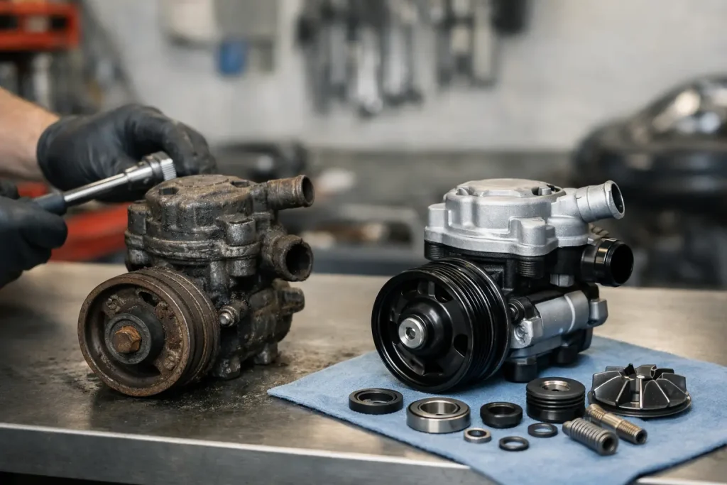 Can a Seized Smog Pump Be Rebuilt?